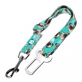 Pug, blue - Seat belt - april & june