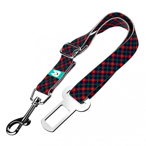 Elegáns Karácsony - Kutya biztonsági öv - Elegant Christmas Tartan - april & june