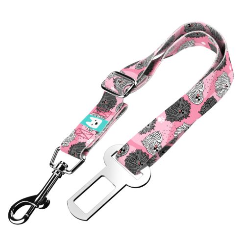 Puli, rózsaszín - Kutya biztonsági öv - pink - april & june