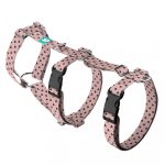 Black Hearts on Pink - Safety Harness - april & june