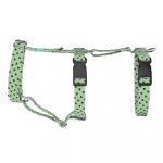 Black Hearts on Matcha - Safety Harness - april & june