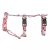 Pembroke Welsh Corgi, tricolor, pink - Safety Harness - april & june