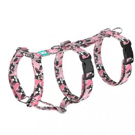 Boston Terrier, pink - Safety Harness - april & june
