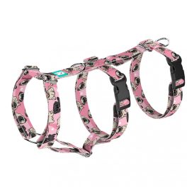 Pug, pink - Safety Harness - april & june