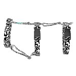 Fekete-fehér kavalkád - Biztonsági Kutyahám és Macskahám - Black and white swirl - april & june