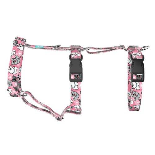Pumi, rózsaszín - Biztonsági Kutyahám és Macskahám - pink - april & june