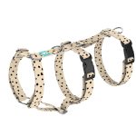 Fekete foltok bézs alapon - Biztonsági Kutyahám és Macskahám - april & june