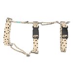 Fekete foltok bézs alapon - Biztonsági Kutyahám és Macskahám - april & june