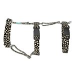 Bézs foltok fekete alapon - Biztonsági Kutyahám és Macskahám - april & june