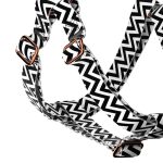 Black and White ZigZag - Step-in harness - april & june