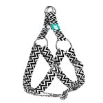 Black and White ZigZag - Step-in harness - april & june