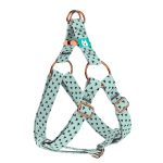 Black Hearts on Blue - Step-in harness - april & june