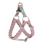 Black Hearts on Pink - Step-in harness - april & june