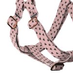 Black Hearts on Pink - Step-in harness - april & june