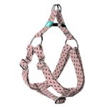Black Hearts on Pink - Step-in harness - april & june