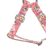 Pembroke Welsh Corgi, rózsaszín - Belelépős Kutyahám - Pembroke Welsh Corgi, pink - april & june