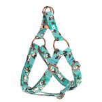 Pembroke Welsh Corgi, tricolor, blue - Step-in harness - april & june