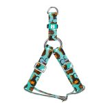 Dachshund, blue - Step-in harness - april & june