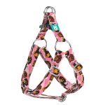 Dachshund, pink - Step-in harness - april & june