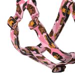 Dachshund, pink - Step-in harness - april & june