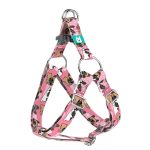French Bulldog, pink - Step-in harness - april & june