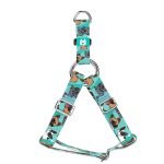 French Bulldog, blue - Step-in harness - april & june
