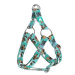 French Bulldog, blue - Step-in harness - april & june