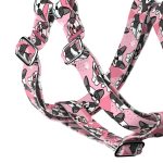 Boston Terrier, rózsaszín - Belelépős Kutyahám - Boston Terrier, pink - april & june