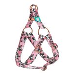 Boston Terrier, rózsaszín - Belelépős Kutyahám - Boston Terrier, pink - april & june