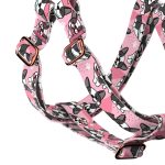 Boston Terrier, rózsaszín - Belelépős Kutyahám - Boston Terrier, pink - april & june