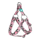Boston Terrier, pink - Step-in harness - april & june