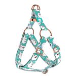 Szamojéd, kék - Belelépős Kutyahám - Samoyed, blue - april & june