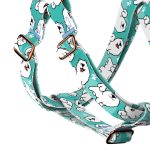 Szamojéd, kék - Belelépős Kutyahám - Samoyed, blue - april & june