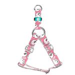 Samoyed, pink - Step-in harness - april & june