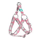 Samoyed, pink - Step-in harness - april & june