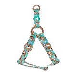 Beagle, kék - Belelépős Kutyahám - blue - april & june