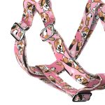 Beagle, rózsaszín - Belelépős Kutyahám - pink - april & june