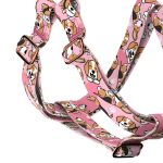 Beagle, rózsaszín - Belelépős Kutyahám - pink - april & june