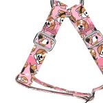 Beagle, rózsaszín - Belelépős Kutyahám - pink - april & june