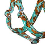 Vizsla, kék - Belelépős Kutyahám - blue - april & june