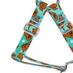 Vizsla, kék - Belelépős Kutyahám - blue - april & june