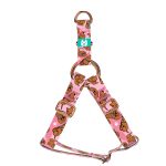 Vizsla, rózsaszín - Belelépős Kutyahám - pink - april & june