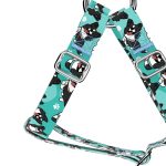 Border Collie, blue - Step-in harness - april & june