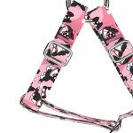 Border collie, rózsaszín - Belelépős Kutyahám - pink - april & june