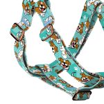 Jack russell, kék - Belelépős Kutyahám - Jack russell terrier, blue - april & june