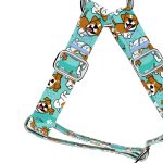 Jack russell, kék - Belelépős Kutyahám - Jack russell terrier, blue - april & june