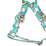 Bullterrier, kék - Belelépős Kutyahám - Bull Terrier, blue - april & june