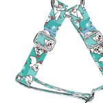 West Highland White Terrier, blue - Step-in harness - april & june