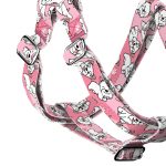 West Highland White Terrier, pink - Step-in harness - april & june