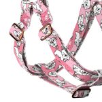 West Highland White Terrier, pink - Step-in harness - april & june